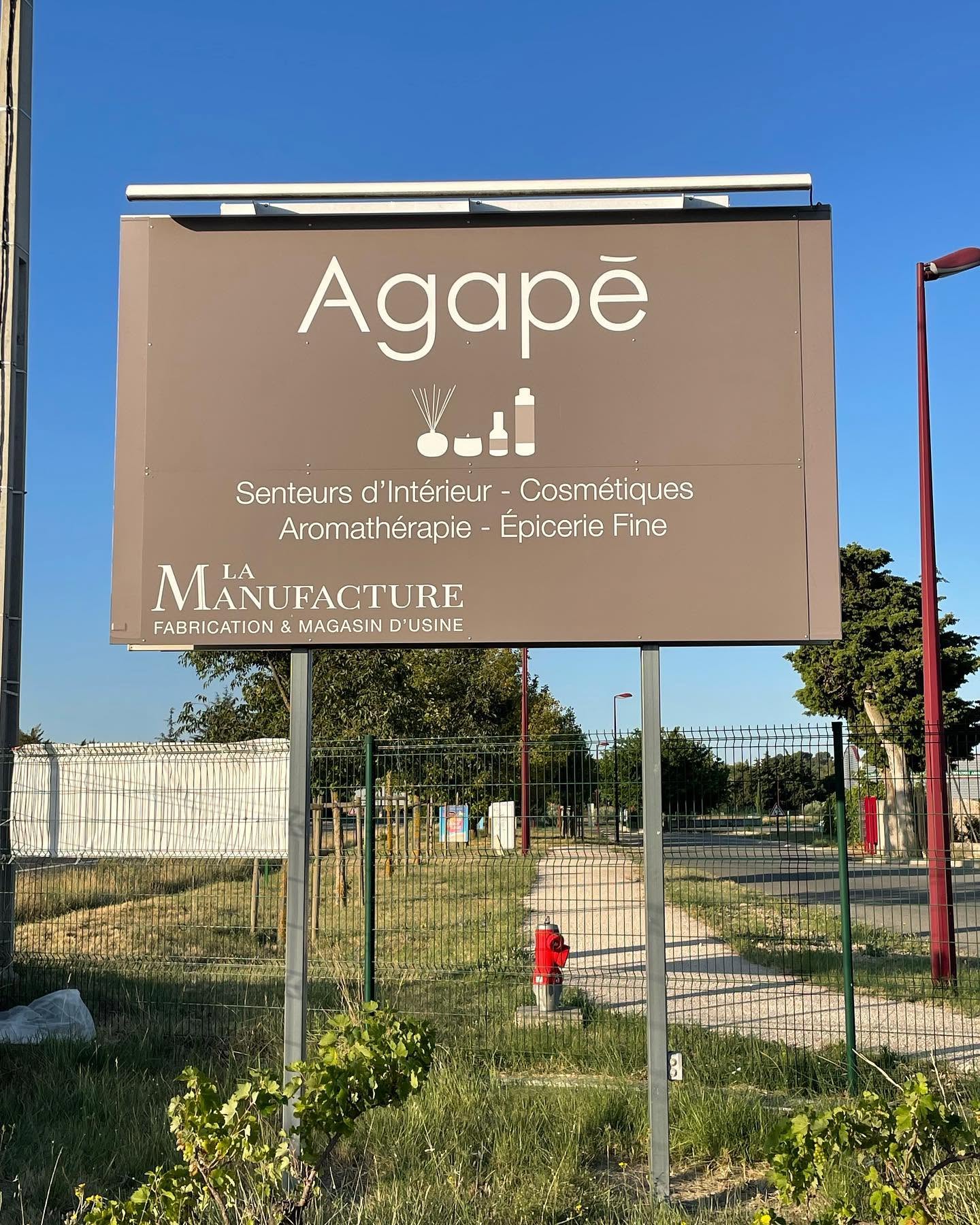 Panneau extérieur Agapè