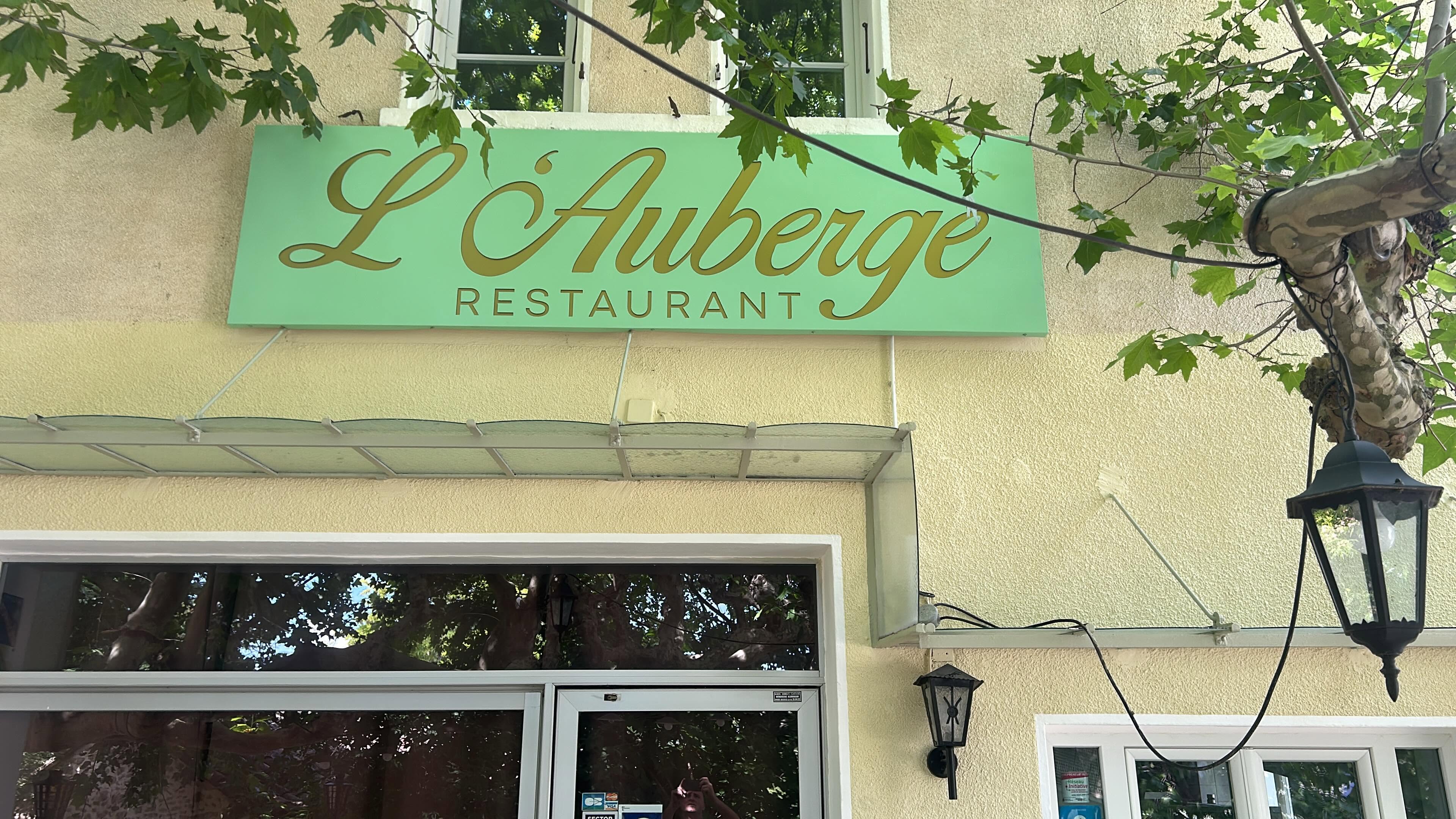 Enseigne du restaurant L’Auberge