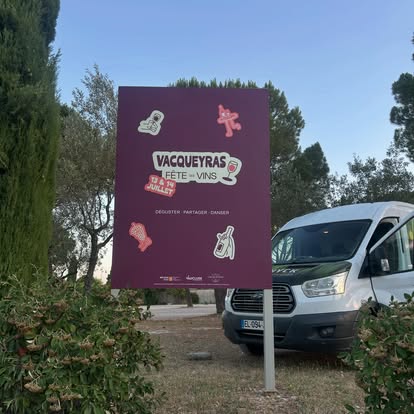 Vacqueyras fête ses vins, vue 1