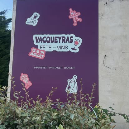 Vacqueyras fête ses vins, vue 2